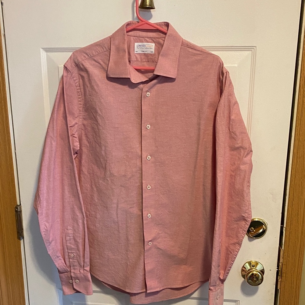 Lorenzo Uomo Italian made trim fit men’s button down
